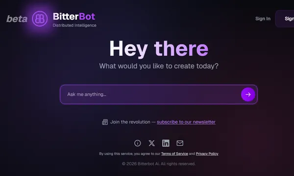 BitterBot AI screenshot