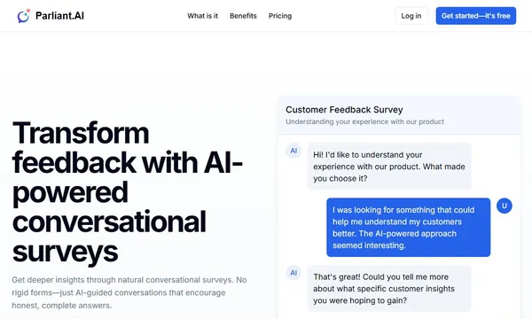 Parliant.AI screenshot