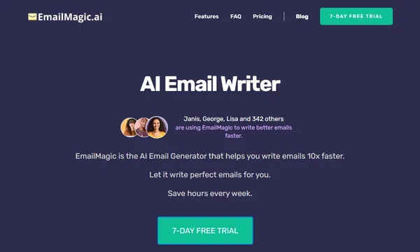 EmailMagic AI screenshot