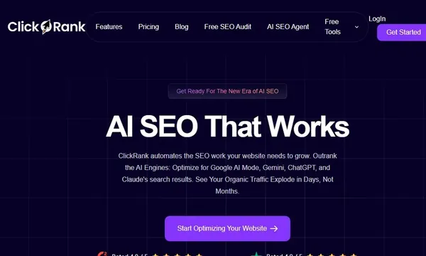 ClickRank screenshot