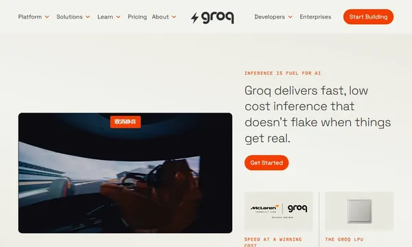 GroqChat screenshot