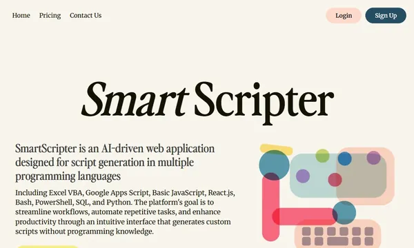 SmartScripter screenshot