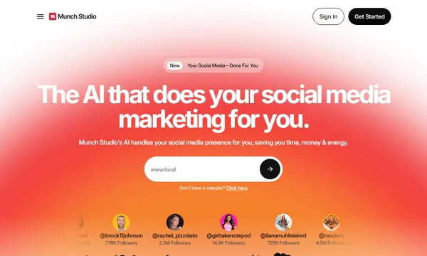 Munch Studio screenshot