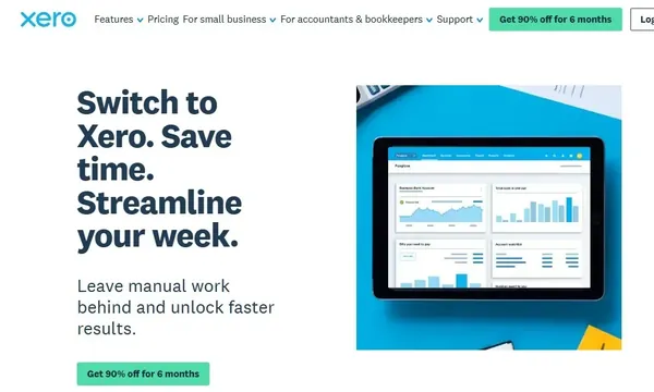 Xero screenshot
