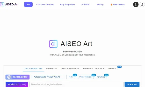 AISEO screenshot