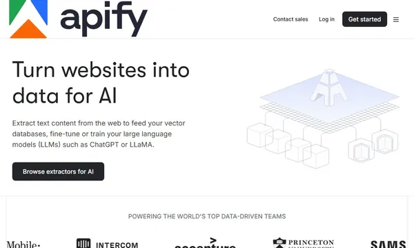 Apify screenshot