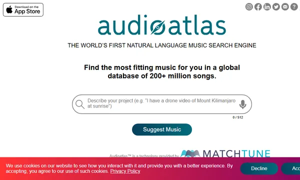 Audioatlas screenshot
