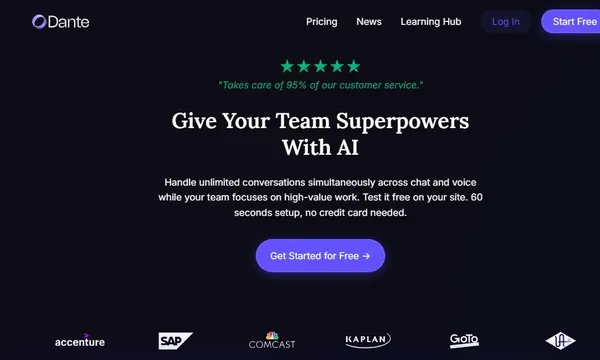 Dante AI screenshot