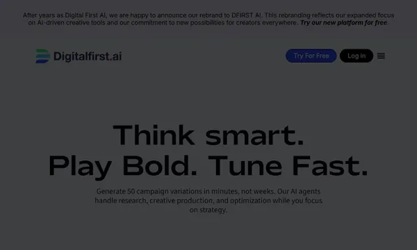 DFIRST AI screenshot