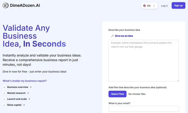 DimeADozen screenshot