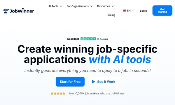 JobWinner screenshot