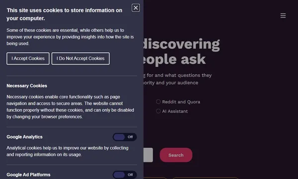 KeywordsPeopleUse screenshot