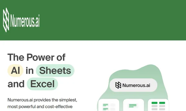 Numerous.ai screenshot