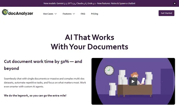 Docanalyzer screenshot