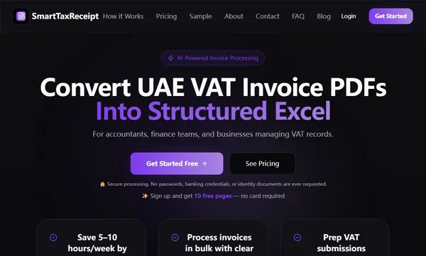 Smarttaxreceipt screenshot