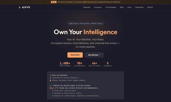 Aivyx-studio screenshot