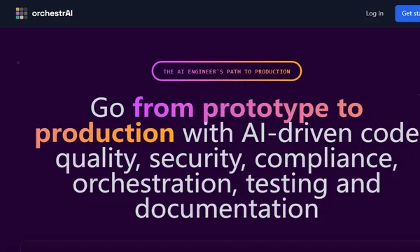 Orchestrai screenshot