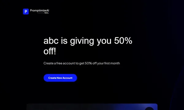 Promptimize AI screenshot