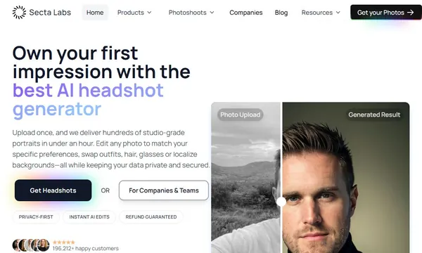 Secta Labs screenshot