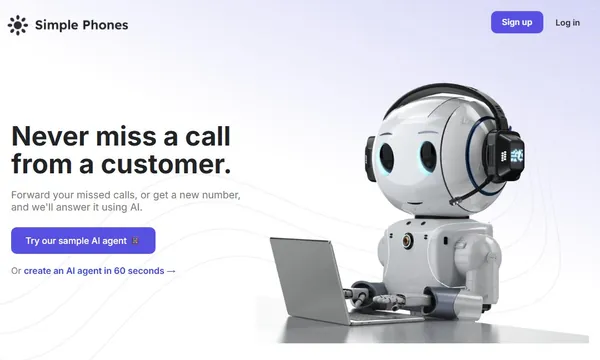 Simple Phones screenshot