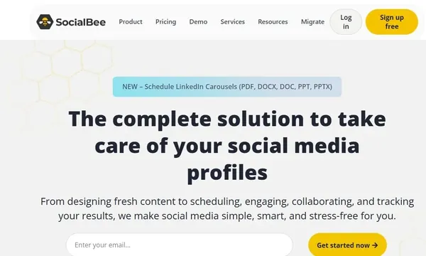 SocialBee screenshot