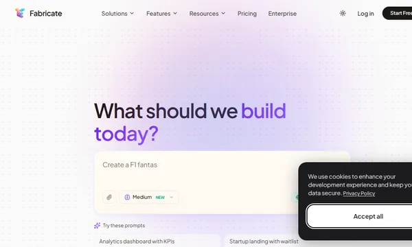 Fabricate screenshot
