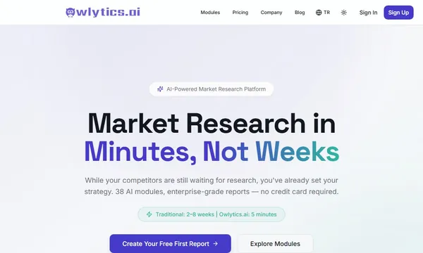 Owlytics.ai screenshot