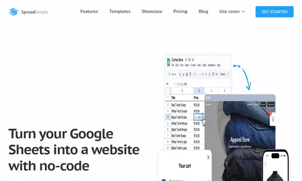 SpreadSimple screenshot