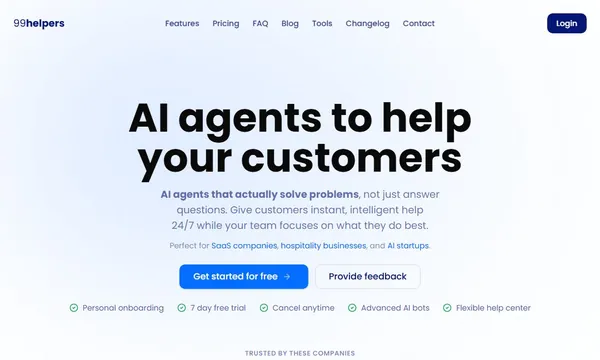 99helpers screenshot