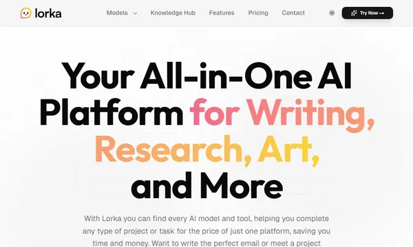 Lorka AI screenshot