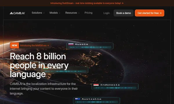 CAMB.AI screenshot