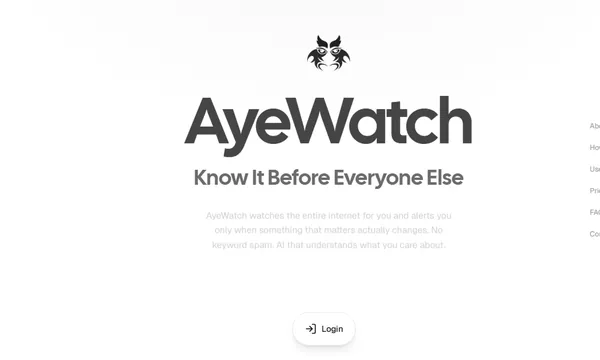AyeWatch screenshot