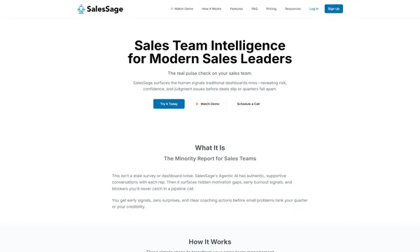 SalesSage screenshot