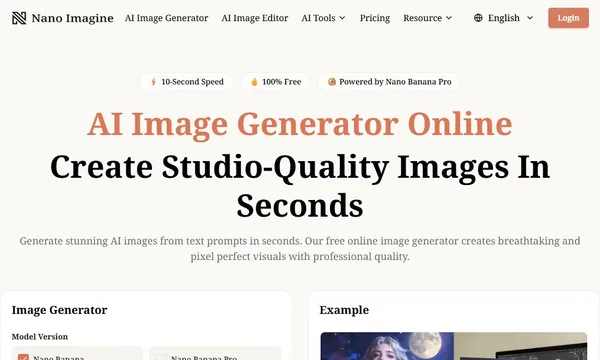 Nano Imagine screenshot