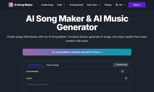 AI Song Maker screenshot